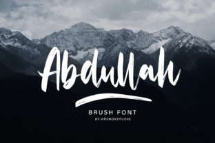 Abdullah: The Script Font with a Truly Organic Vibe