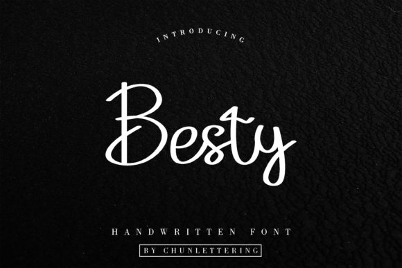 Besty: The Handwritten Script Font for a Clean, Elegant Touch