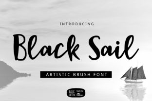 Black Sail: The Authentic Script Font for Creative Brands