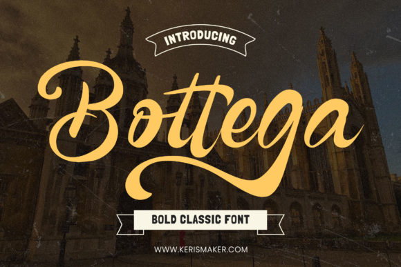 Bottega: A Classic Script with a Relaxed, Handwritten Soul