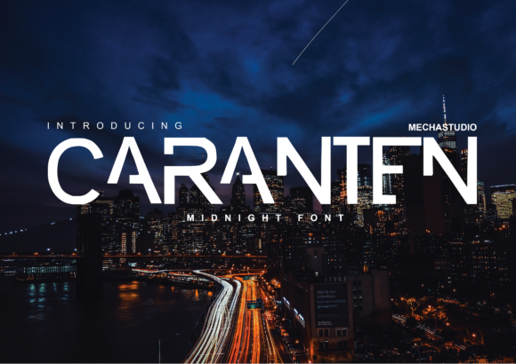 Caranten: A Script Font for Modern Branding