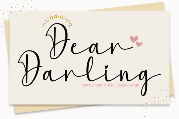 Dear Darling: A Delicate Script for Modern Designers