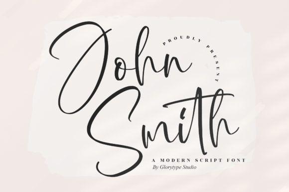 John Smith: Elevate Your Projects with This Elegant Script Font