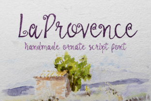 La Provence: The Handwritten Script for Elegant Branding
