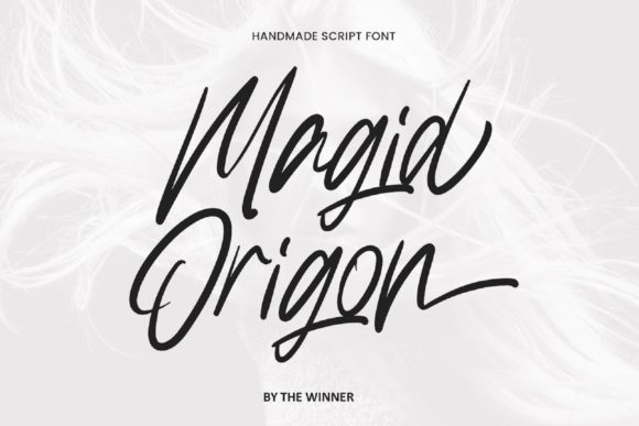 Magid Origon: The Delicate Script Font for Modern Designers