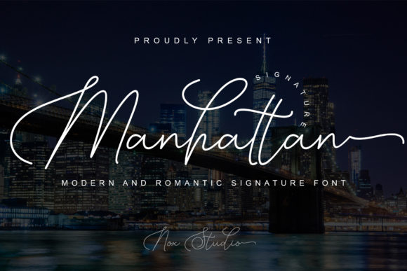 Manhattan Signature: The Perfect Script for Your Brand