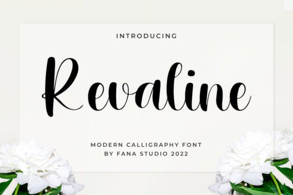 Revaline: A Script Font That Brings Elegant Flow to Modern Design
