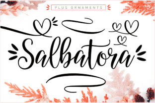 Salbatora: Elevating Your Design with Artistic Script Flair