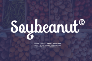 Soybeanut: A Friendly Script Font for Bold Branding