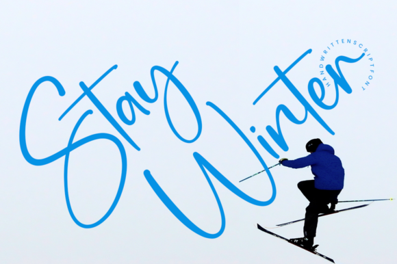 Stay Winter: A Script Font That Dances with Personality
