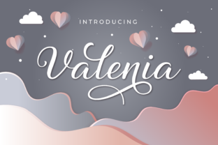 Valenia: The Sweet, Hand-Lettered Script for Stunning Design
